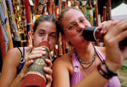 Le didgeridoo australien